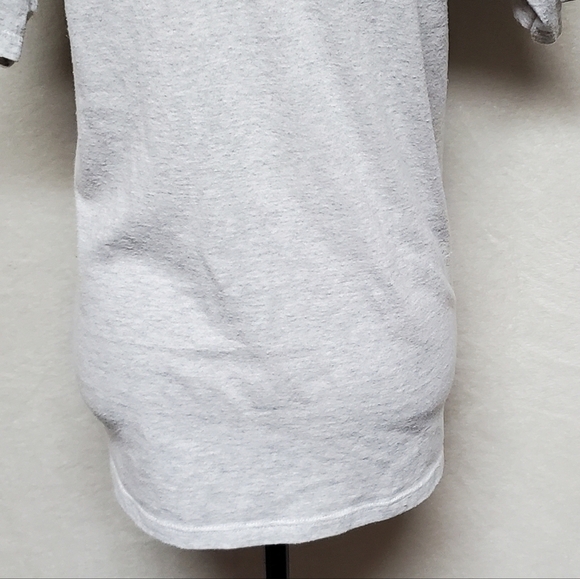 RARE Vintage Y2K The Last Guardian Trico Printed Graphic Tee Heather Grey Jerzee - Picture 9 of 11